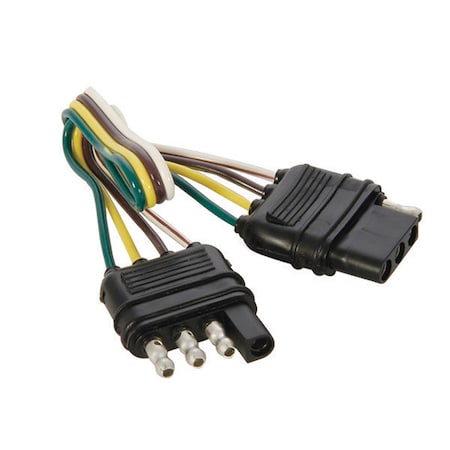 Hoppy Hopkins 4 Flat Trailer Wiring Extension 12 in. 48145